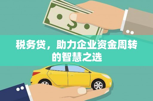 小港税务贷，助力企业资金周转的智慧之选