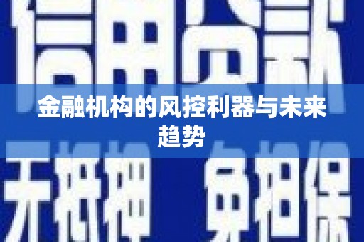 小港金融机构的风控利器与未来趋势