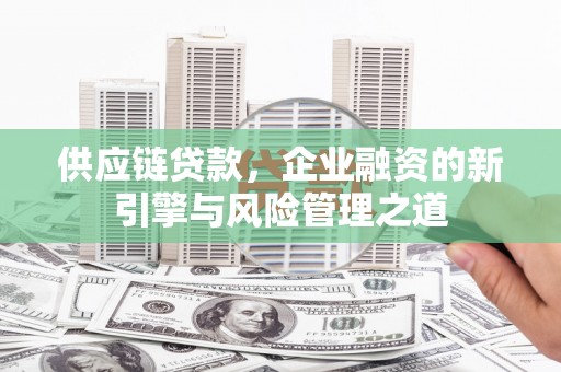 小港供应链贷款，企业融资的新引擎与风险管理之道