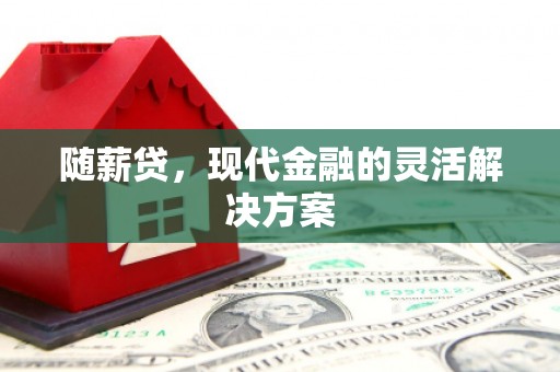 小港随薪贷，现代金融的灵活解决方案