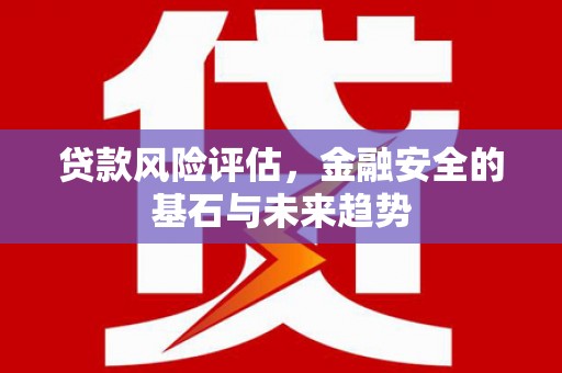 小港贷款风险评估，金融安全的基石与未来趋势