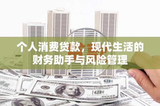 小港个人消费贷款，现代生活的财务助手与风险管理