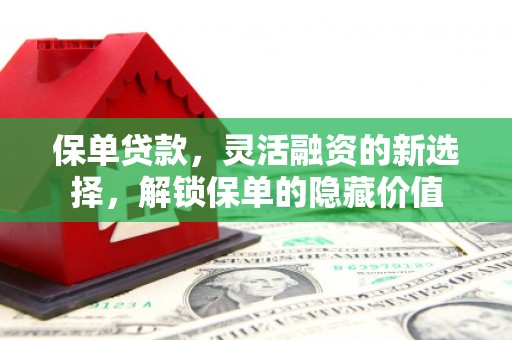 小港保单贷款，灵活融资的新选择，解锁保单的隐藏价值