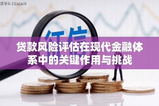小港贷款风险评估在现代金融体系中的关键作用与挑战