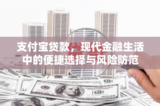 小港支付宝贷款，现代金融生活中的便捷选择与风险防范