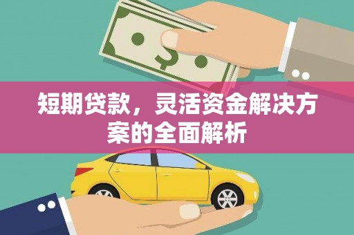 小港短期贷款，灵活资金解决方案的全面解析