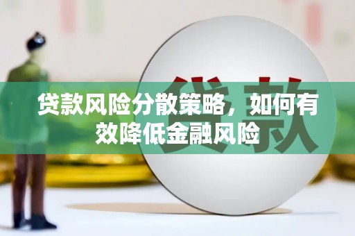 小港贷款风险分散策略，如何有效降低金融风险