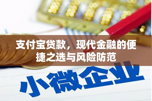 小港支付宝贷款，现代金融的便捷之选与风险防范