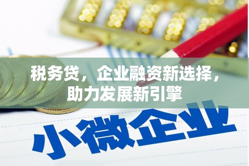 小港税务贷，企业融资新选择，助力发展新引擎