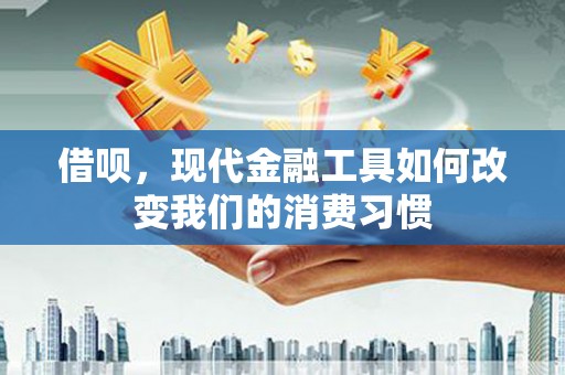小港借呗，现代金融工具如何改变我们的消费习惯