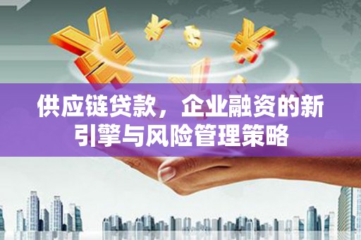 小港供应链贷款，企业融资的新引擎与风险管理策略