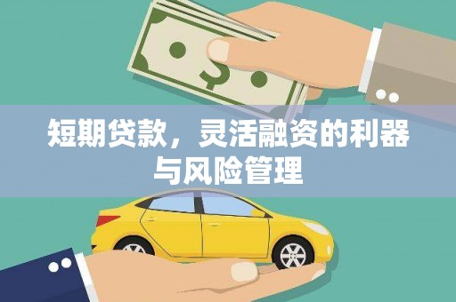 小港短期贷款，灵活融资的利器与风险管理