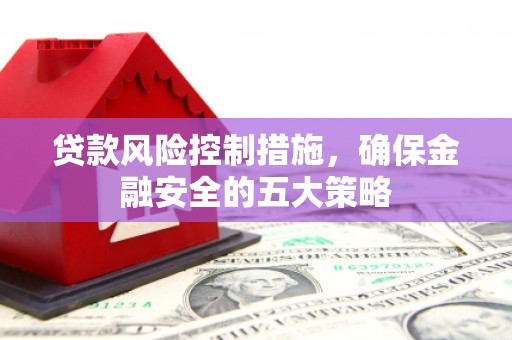 小港贷款风险控制措施，确保金融安全的五大策略