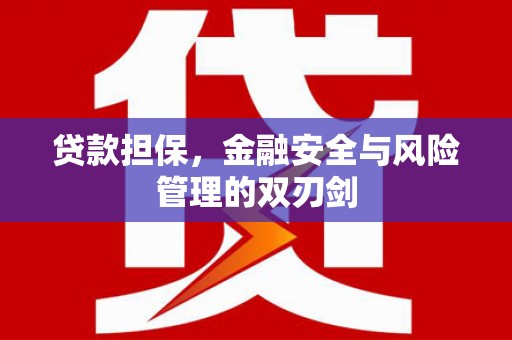小港贷款担保，金融安全与风险管理的双刃剑