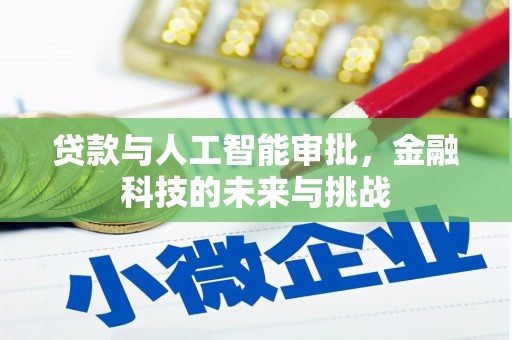 小港贷款与人工智能审批，金融科技的未来与挑战