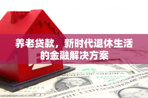 小港养老贷款，新时代退休生活的金融解决方案