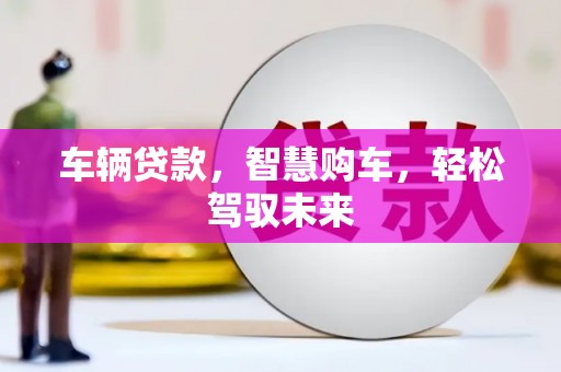 小港车辆贷款，智慧购车，轻松驾驭未来