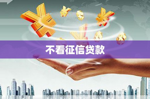 小港不看征信贷款